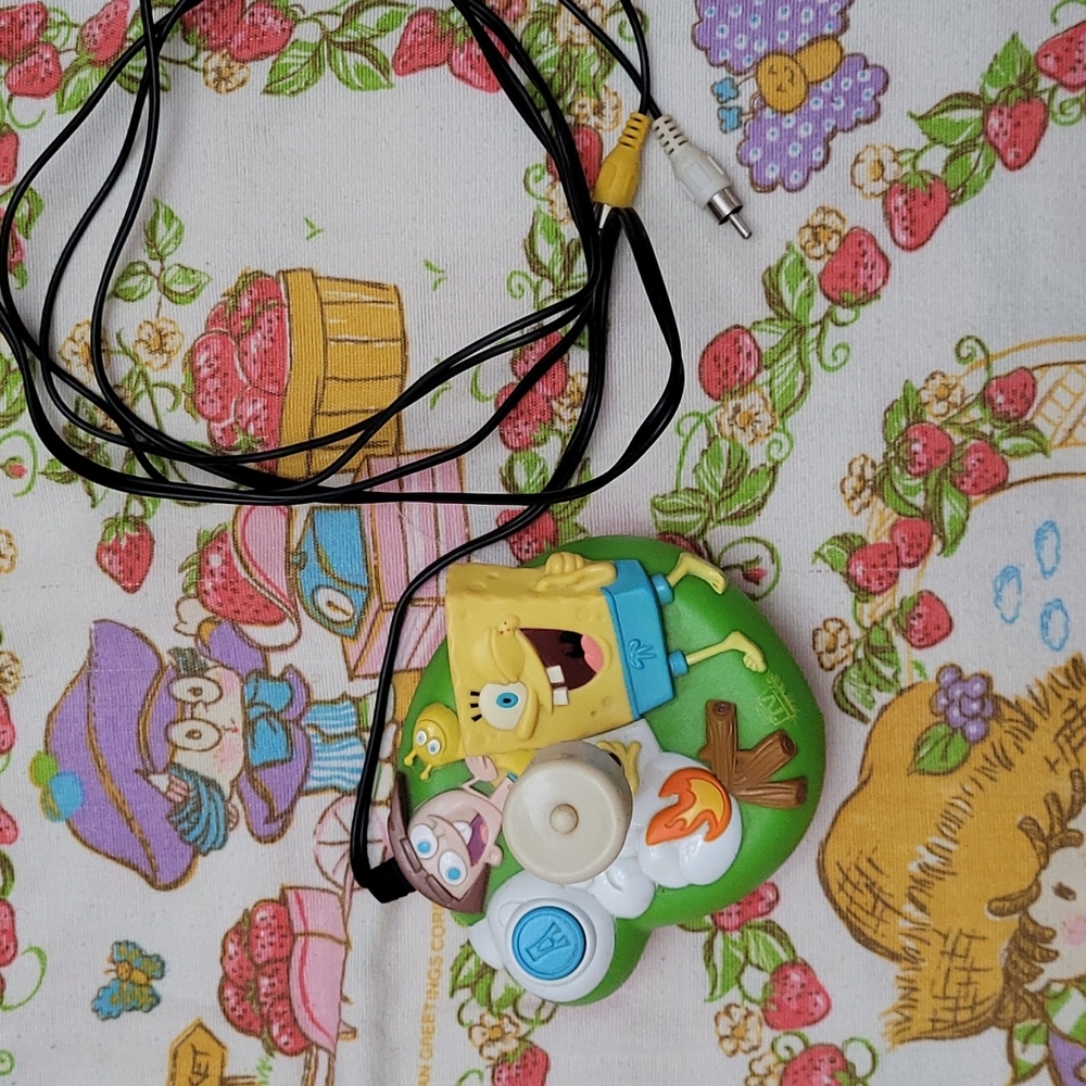 Vintage Y2K Nickelodeon Plug In Game